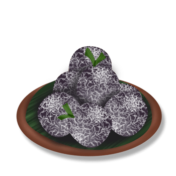 Indonesian Food Klepon png