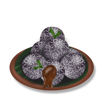 Indonesian Food Klepon png