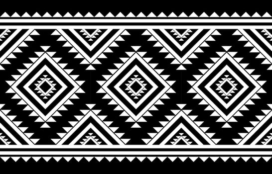 Geometric ethnic pattern tribal traditional. design for background, illustration, wallpaper, fabric, texture, batik, carpet, clothing, embroidery vector
