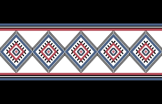 Geometric ethnic seamless pattern traditional. Tribal vector ornament. design for background, illustration, wallpaper, fabric, aztec, clothing, carpet, batik, embroidery