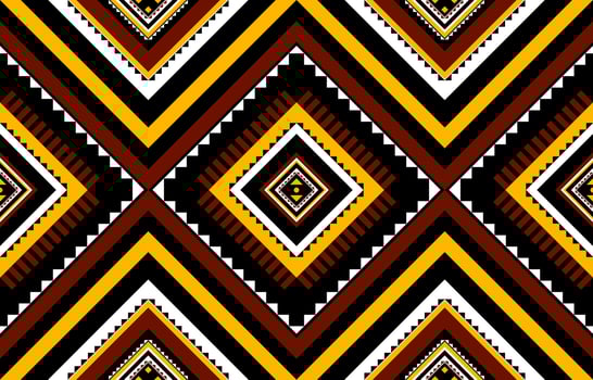 Geometric ethnic seamless pattern. Tribal style. Design for background,illustration,texture,fabric,wallpaper,clothing,carpet,batik,embroidery vector