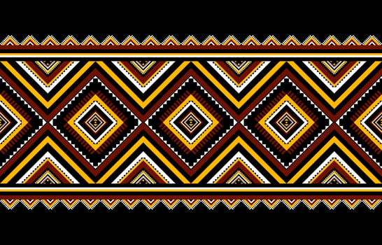 Geometric ethnic seamless pattern. Tribal style. Design for background,illustration,texture,fabric,wallpaper,clothing,carpet,batik,embroidery vector