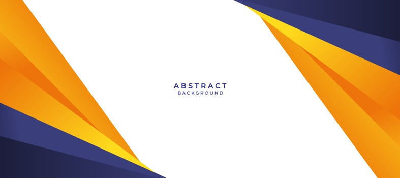abstract orange blue geometric background vector illustration template