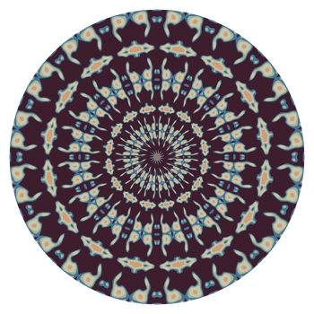 Mandala circle illustration png