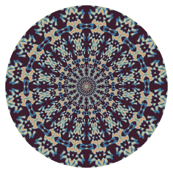 Mandala circle ornament png