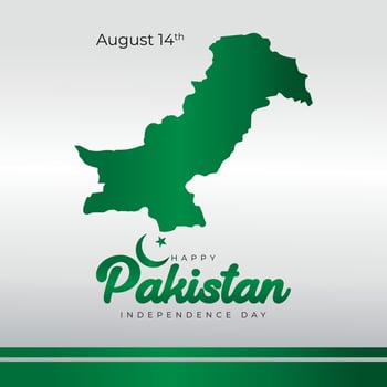 Pakistan Independence Day Vector Illustration