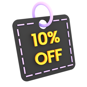 3d discount 10 20 30 off sale tag icon ecommerce illustration png