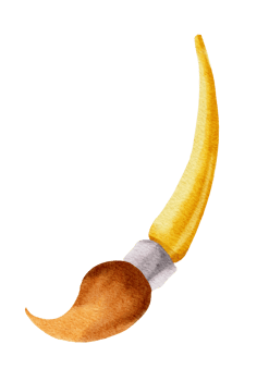watercolor paint brush png