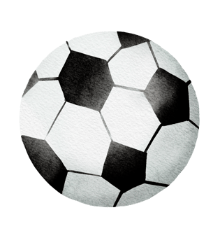 watercolor football clipart png