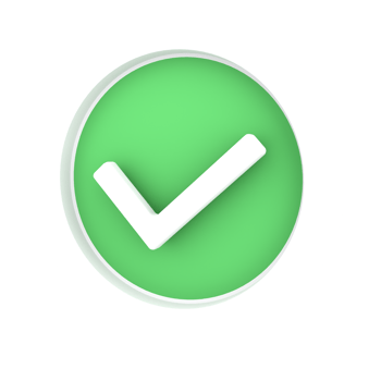 verified 3d illustration for ecommerce icon png