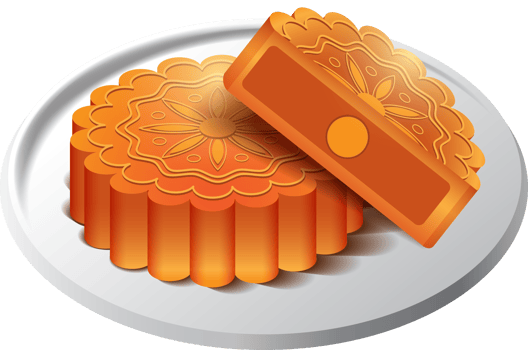 Mooncake, illustration, Mid autumn festival png