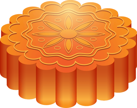 Mooncake, illustration, Mid autumn festival png