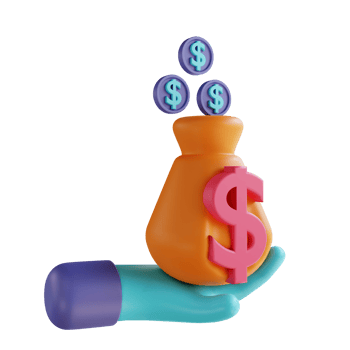 3D illustration profit suitable for business and finance png