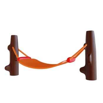 3D illustration hammock suitable for camping png