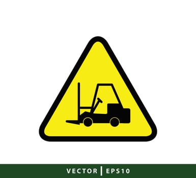 Attention icon logo design template vector