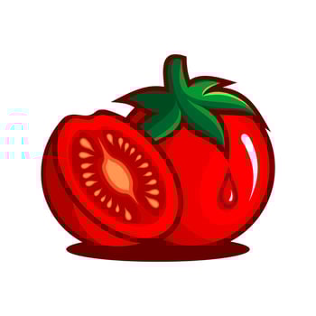 TOMATO SLICE VECTOR