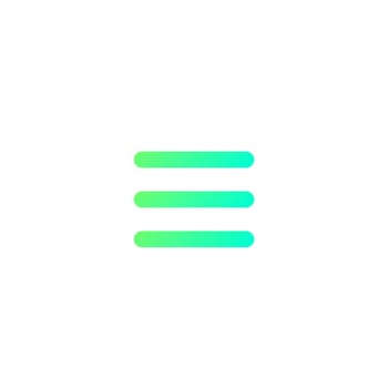 Menu List Gradient Icon vector