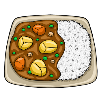 Japanese Curry Food Illustration png