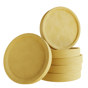 3D illustration pile of coins png