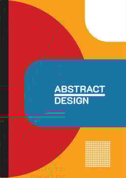 Modern abstract covers set, minimal covers design. Colorful geometric background, vector illustration.