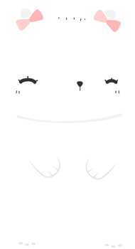 Cute Happy Polar Bear Element png