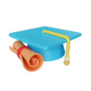 Toga Hat 3D Render Illustration png