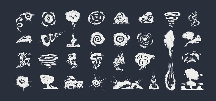 Collection of Smoke vector