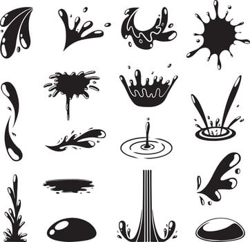 Splashes of Collection vector