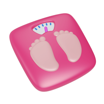 Body Weight Scale 3D Illustration Icon png