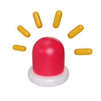 Emergency 3D Illustration Icon png