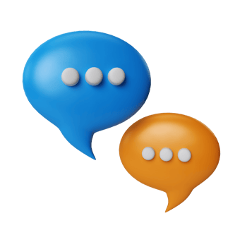 Communication Speech Bubble 3D Icon png