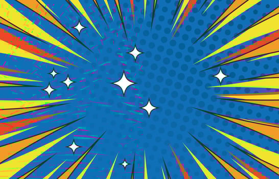 Comic Pop Art Background vector