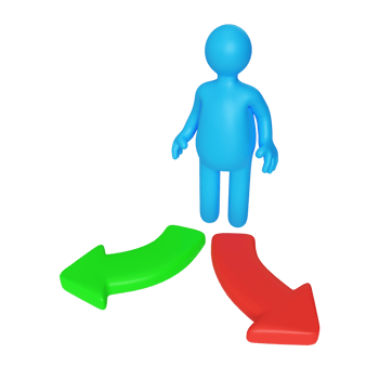 Decision 3D Icon png