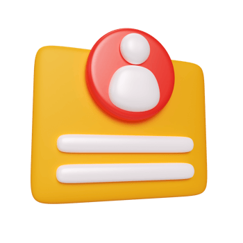 Profile 3D Render Icon png
