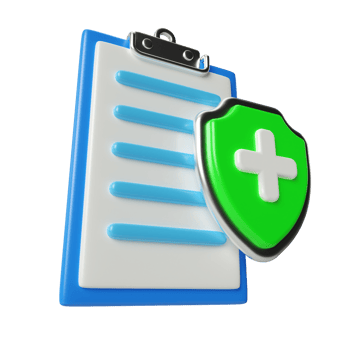 Insurance 3D Render Illustration png