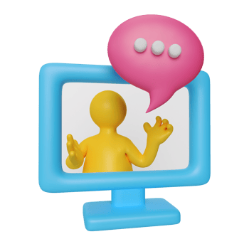 Webinar 3D Icon png