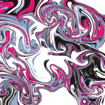 Abstract element in colors black pink and lilac. png