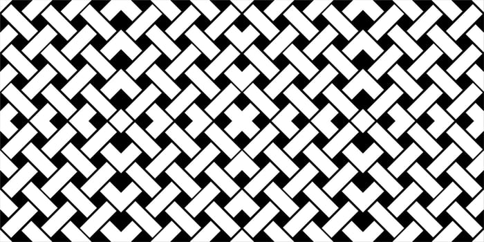Weaving Line Motif Pattern Contemporary Decoration for Interior, Exterior, Carpet, Textile, Garment, Cloth, Silk, Tile, Plastic, Paper, Wrapping, Wallpaper, Ect. Vector Illustration