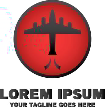 Aviation Grey Logo vector