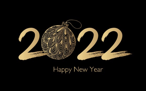 Christmas and New Year set. Hand drawn illustration. vector