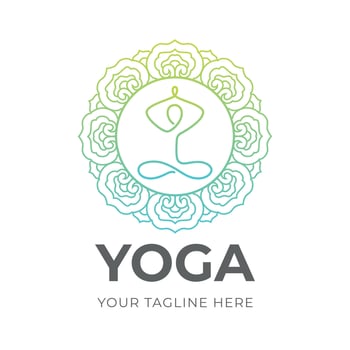 Yoga Logo Template vector