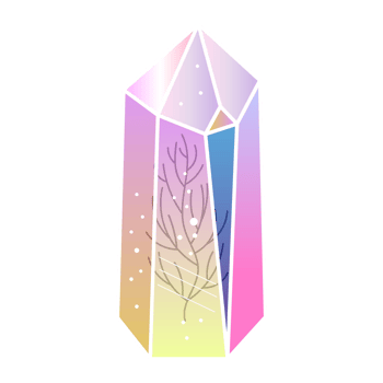 Crystal Stone Illustration png