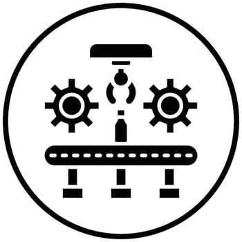 Manufacture Icon Style vector