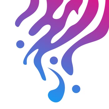 liquid gradient abstract, Wavy design element, Fluid graphic element design vector, waves, water, splash water, Swirl wave vector