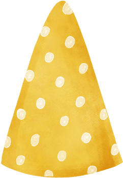 watercolor Halloween party hat hand drawing png