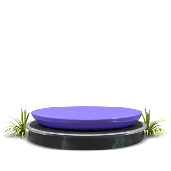 modern elegant 3d render podium for design png