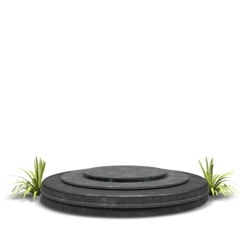 modern elegant 3d render podium for design png