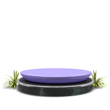 modern elegant 3d render podium for design png