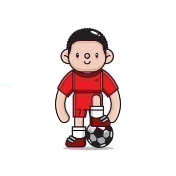 football player vector