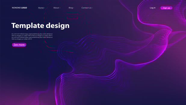 Abstract background modern design. Landing Page. Template for websites or apps.Vector. vector